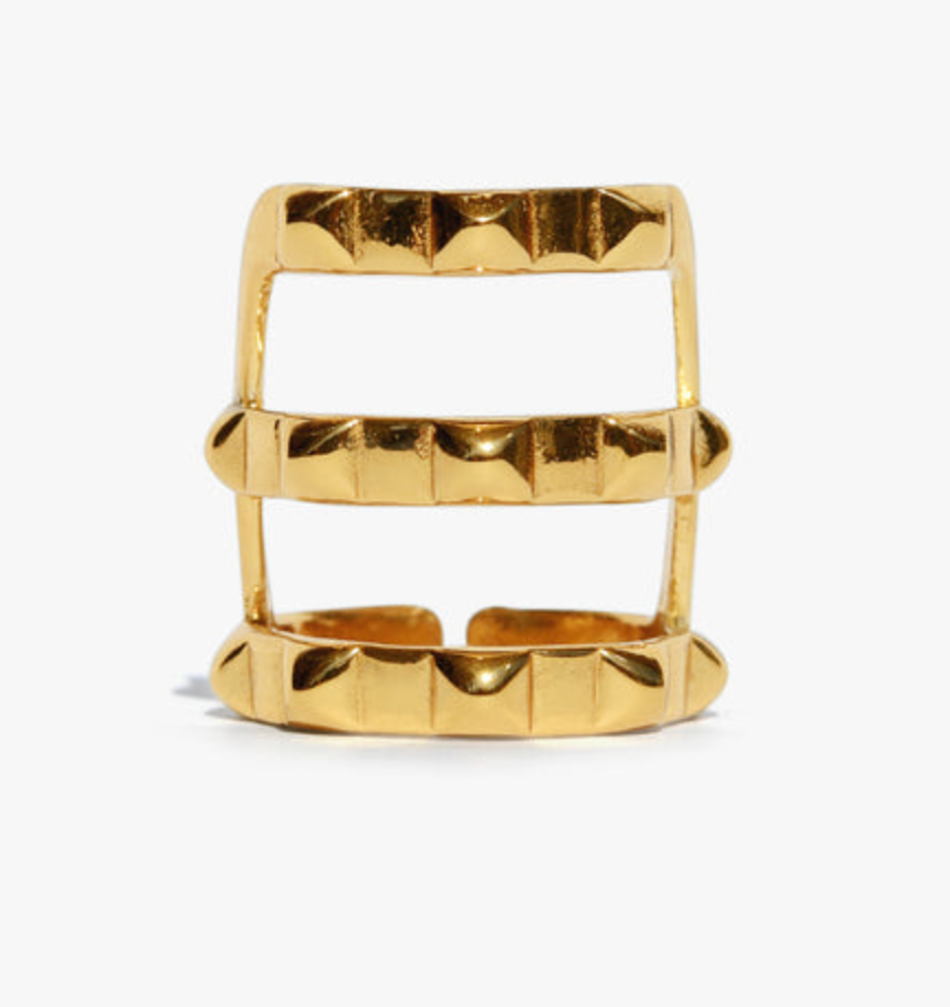 Erita : Bague lacet "affronter"