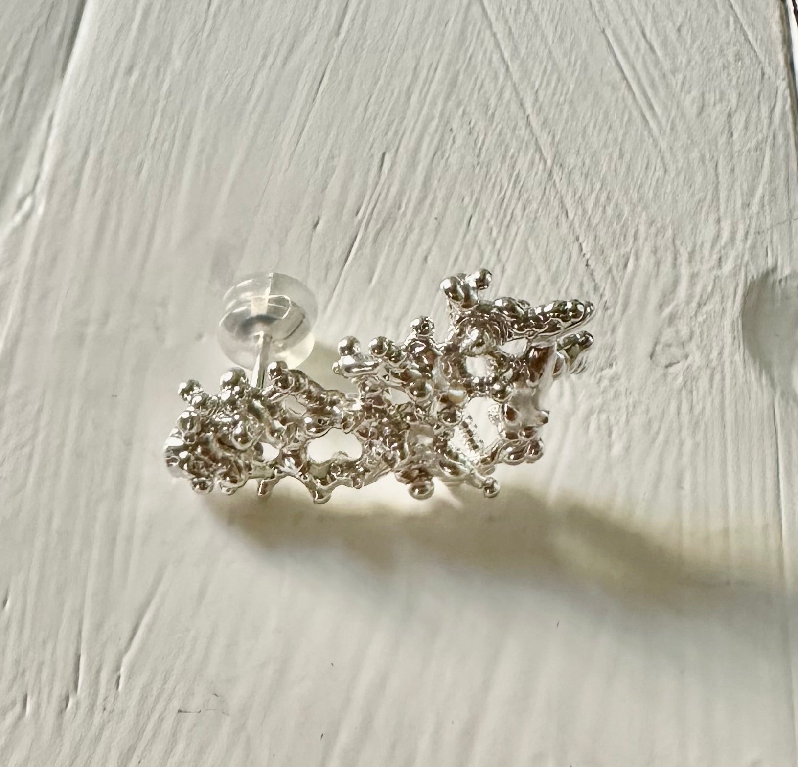 Alga: Boucles d’oreilles Grandes Coral