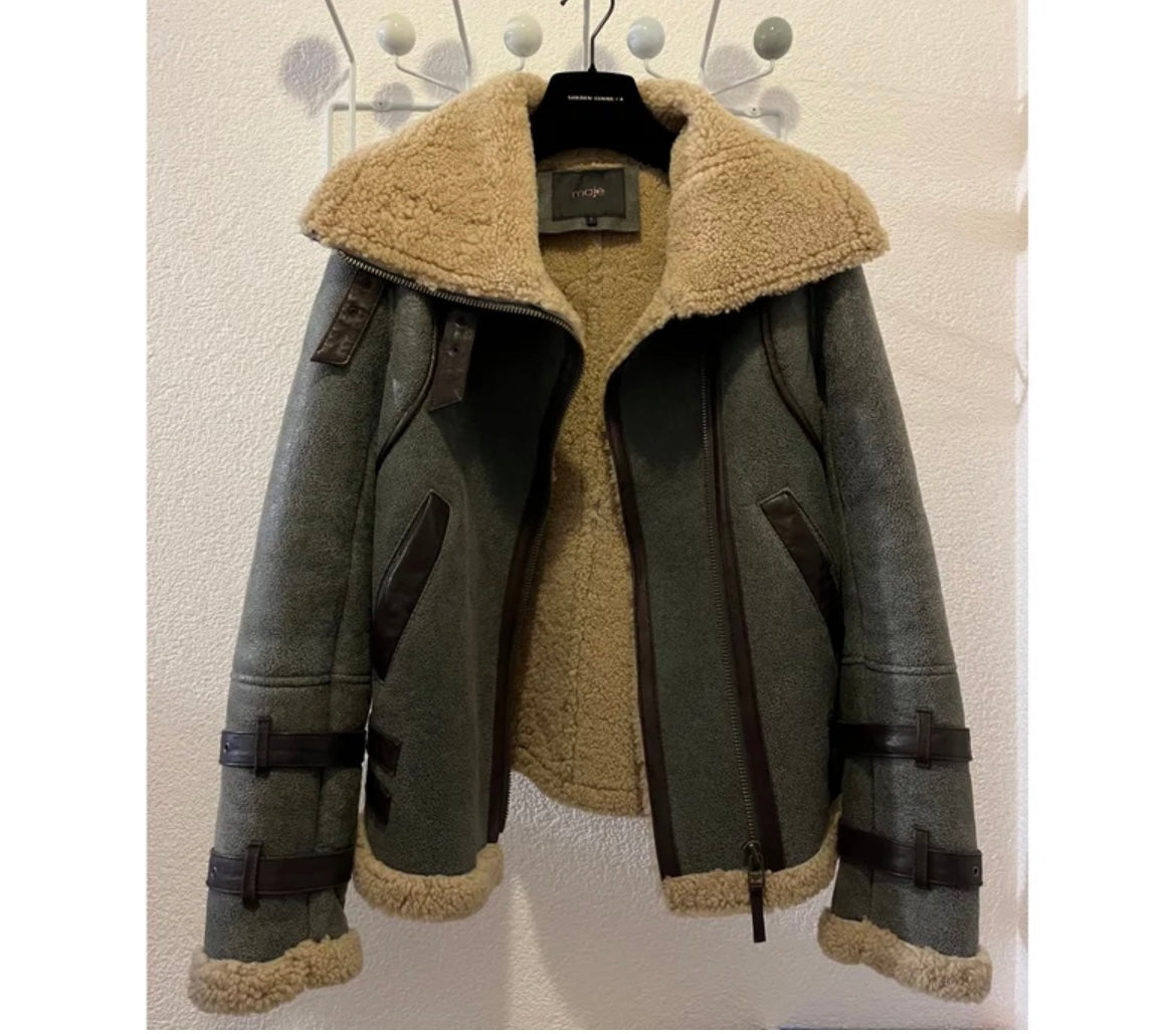 Eva vintage bombardier maje