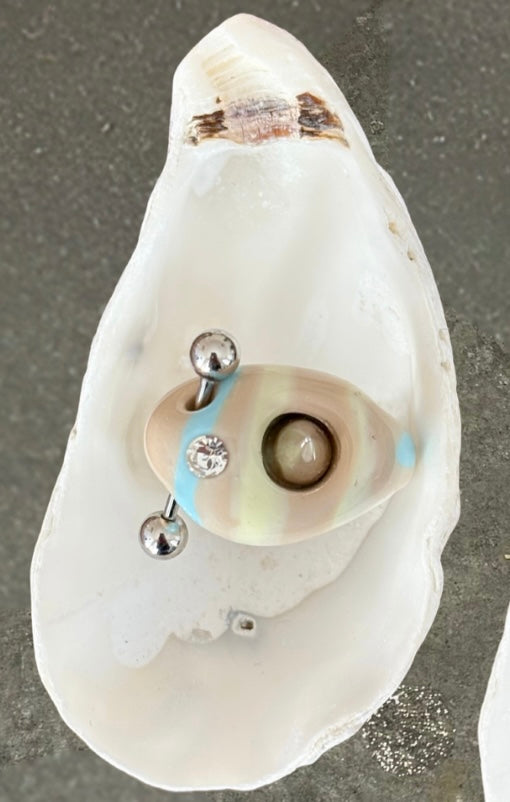 Desert Marble – resin ring | Frankie Playground