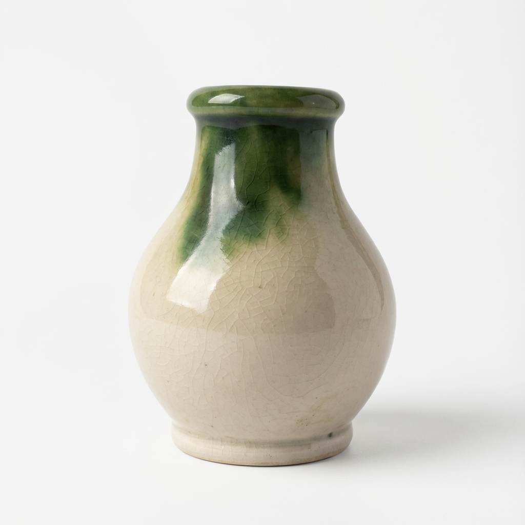 Cosa gallery petit vase en grès émaillé français 50´s