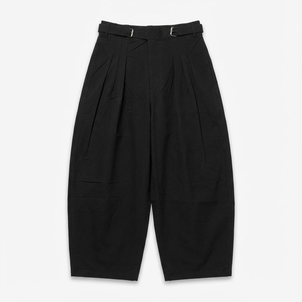Aïdama pant circulaire washi