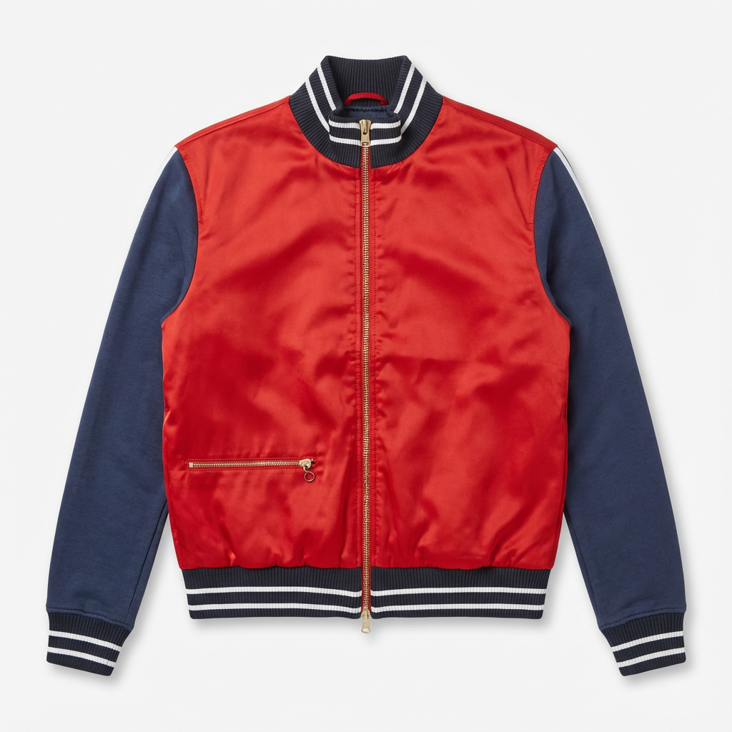 Alexis vintage bombers Kenzo rouge